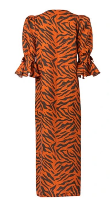 Kimono Orange Zebra