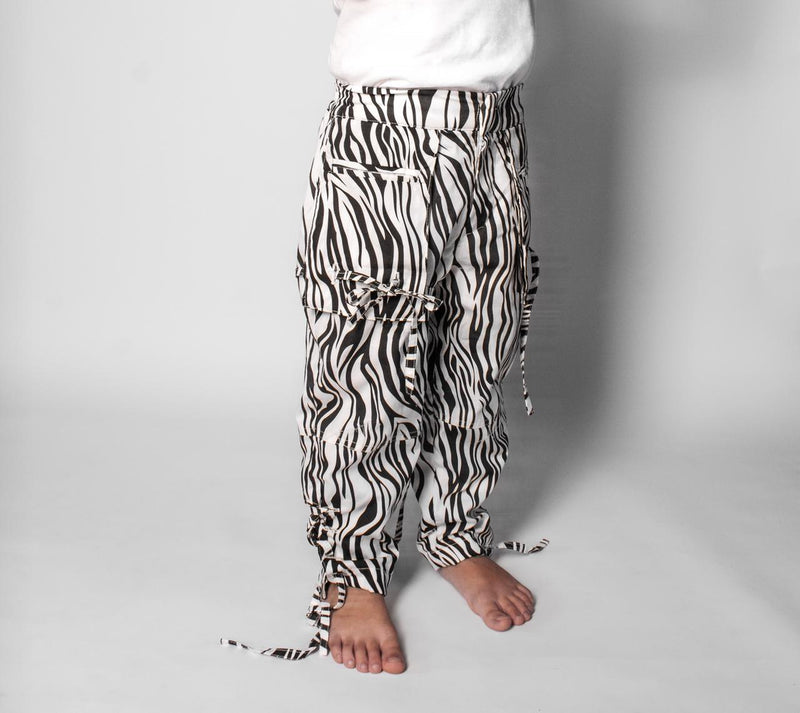 Pantalón print zebra